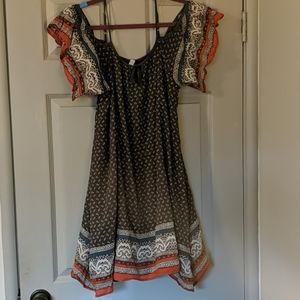 Free People Peasant Boho Dress